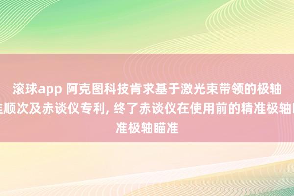 滚球app 阿克图科技肯求基于激光束带领的极轴校准顺次及赤谈仪专利， 终了赤谈仪在使用前的精准极轴瞄准
