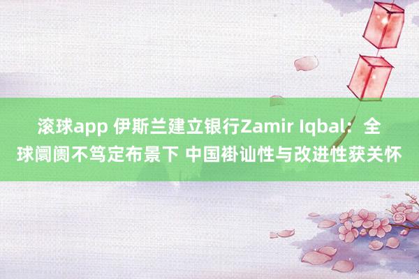 滚球app 伊斯兰建立银行Zamir Iqbal：全球阛阓不笃定布景下 中国褂讪性与改进性获关怀